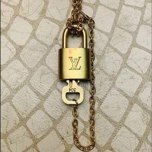 Louis Vuitton Lock/Key #304, Necklace